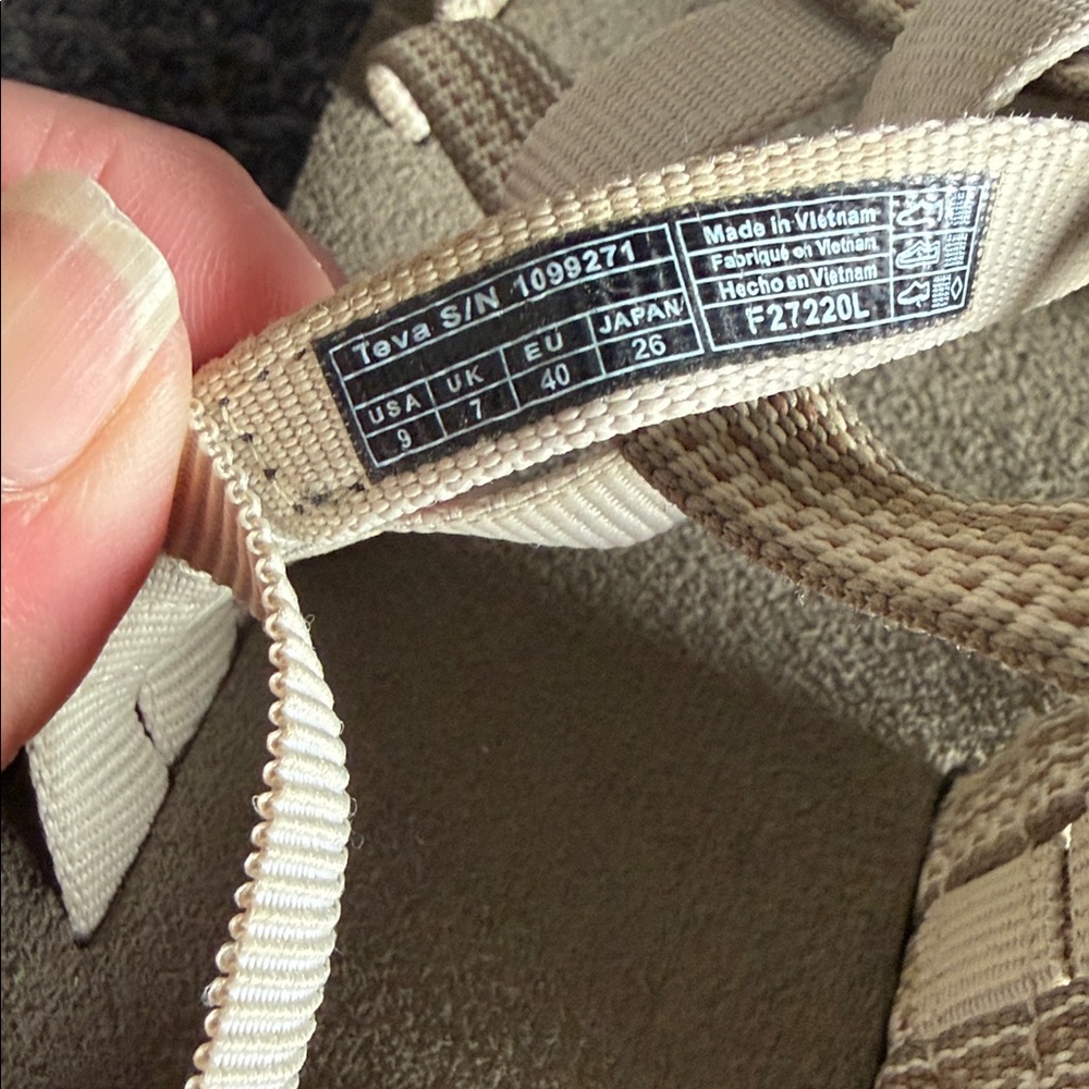 TEVA VOYA STRAPPY SANDALS SZ 9 - Picture 8 of 9